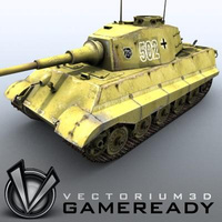 Preview image for 3D product Game Ready King Tiger 02